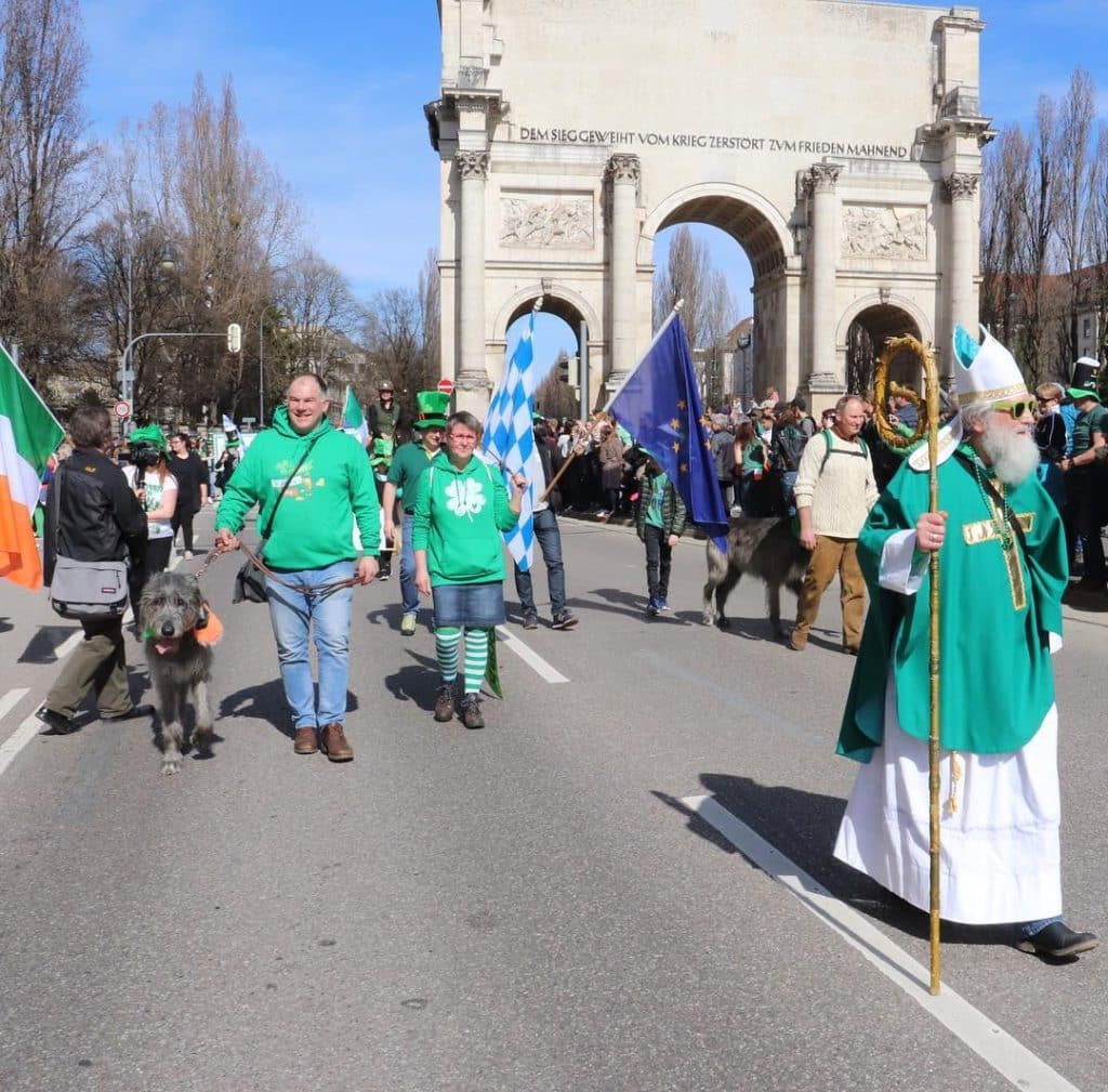 The Paddy's Day festival in Munich is one of the biggest St. Patrick's Day parades around the world.