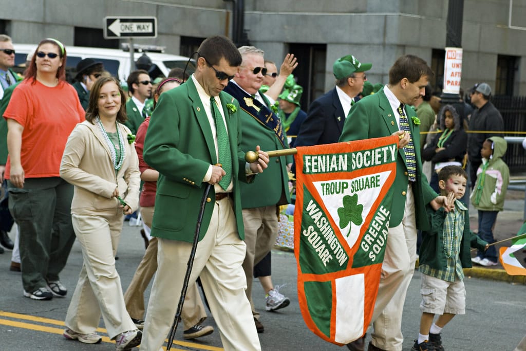 Savannah has one of the biggest St. Patrick's Day parades in the USA.