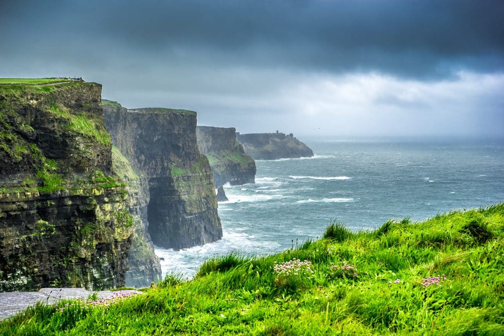 They are always taking trips to Ireland.