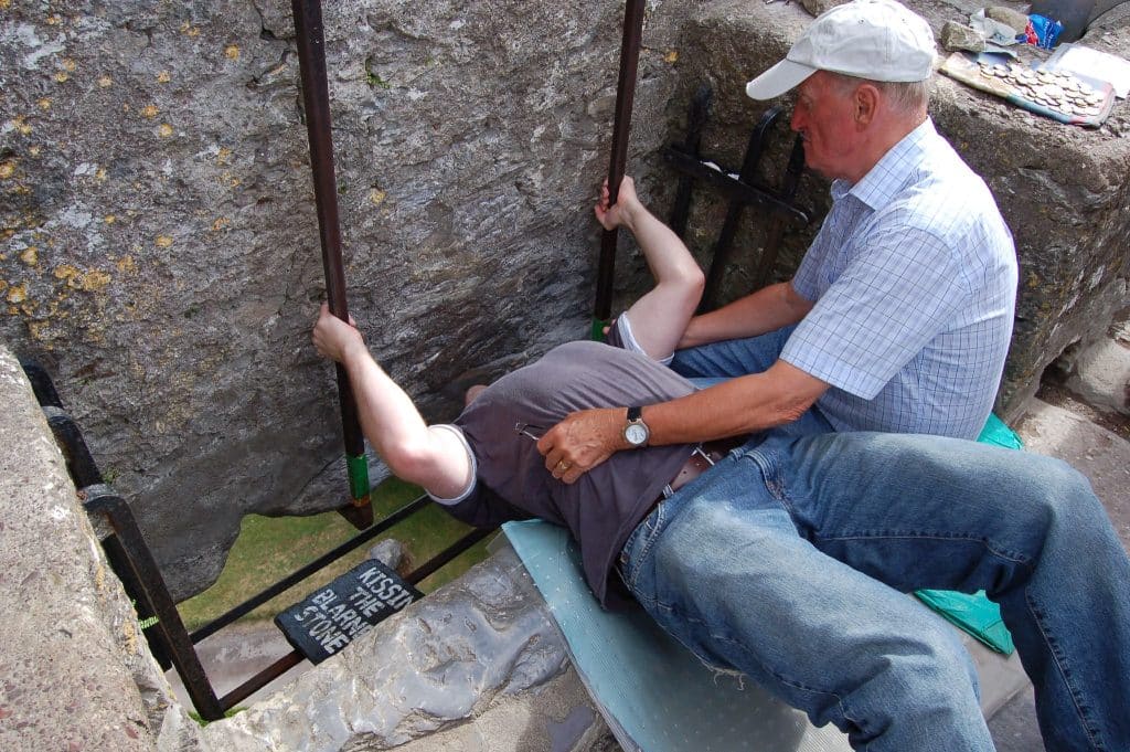 The Blarney Stone is one of the things to do on your road trip to Ireland.