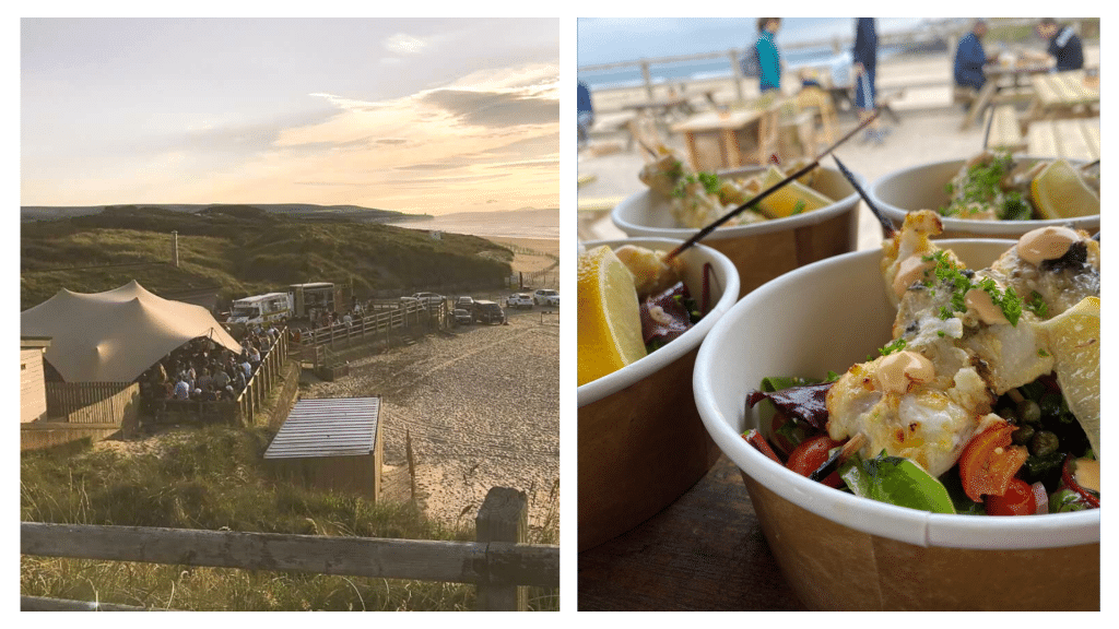Dinner in Northern Ireland.