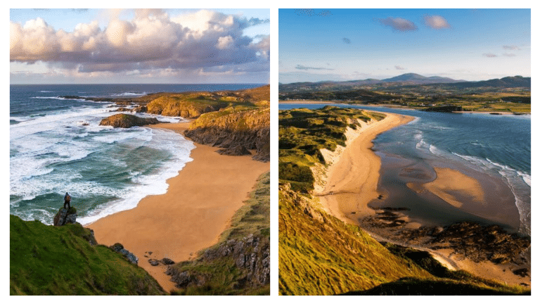 Top 10 best beaches in Ireland’s northwest.