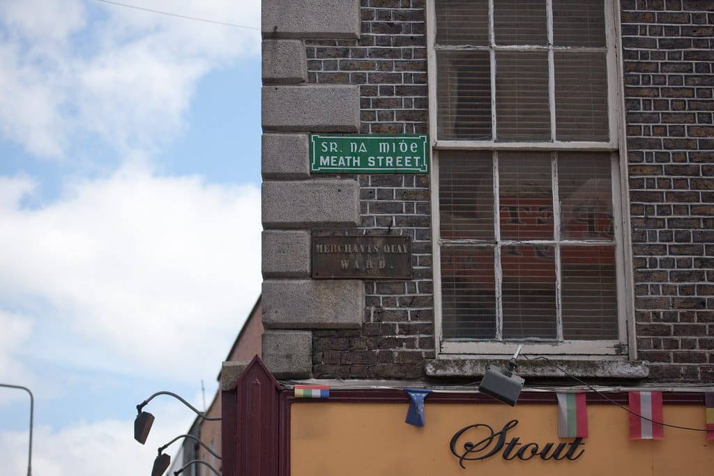 Dubbing Dublin street names.