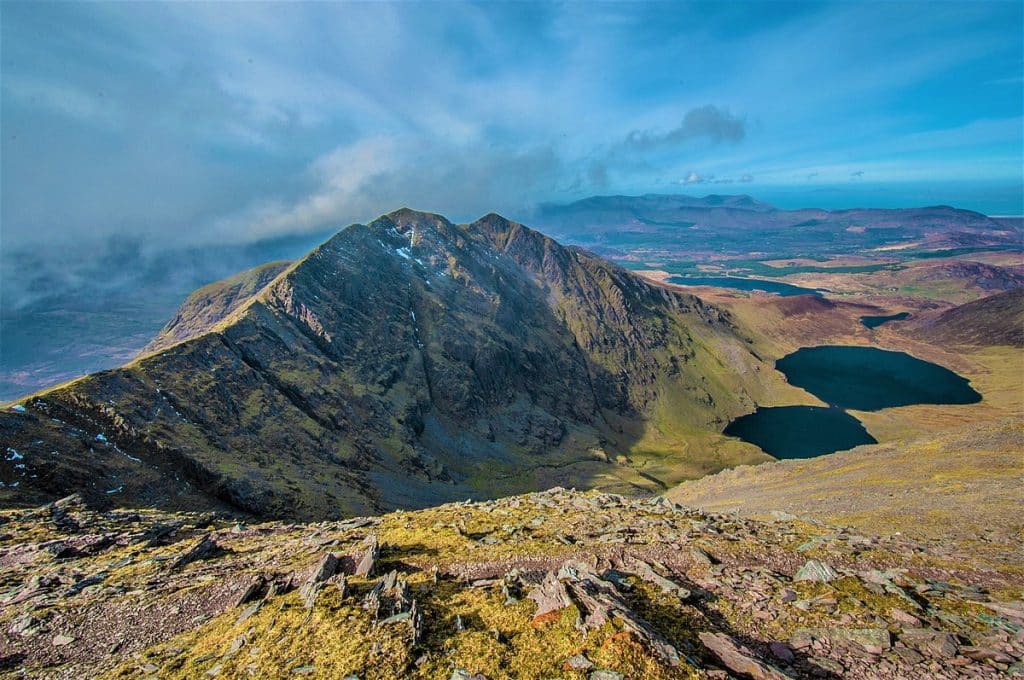 Carrauntoohil is Ireland's tallest mountain.
