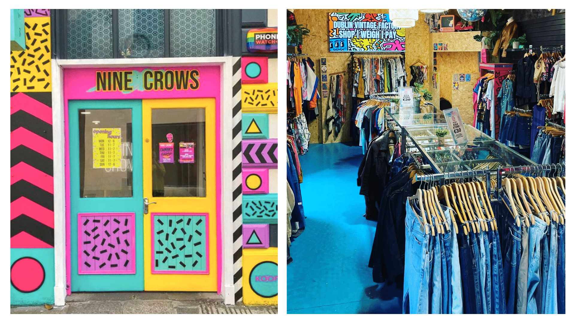 Top 10 BEST vintage shops in DUBLIN for all your thrifting needs