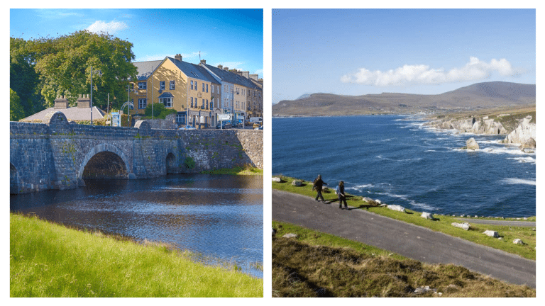 The 10 BEST TOWNS in Mayo for a break in 2024.