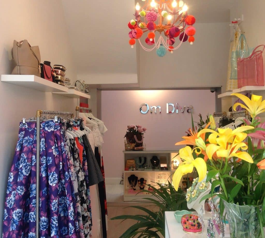 Different floors have different concepts at Om Diva.