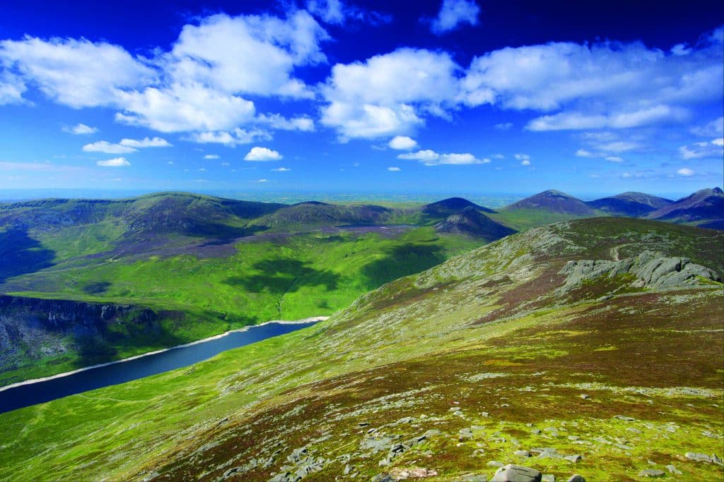 Mountains in Ireland. 