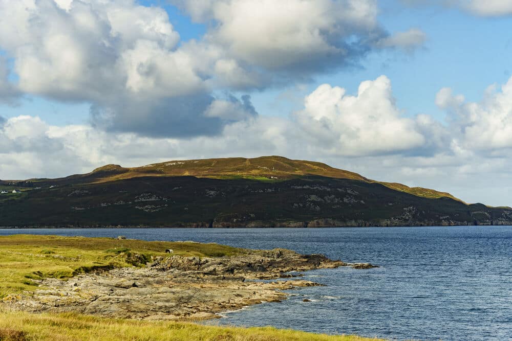 Beautiful view of Killahoey beach, Dunfanaghy, Co Donegal.