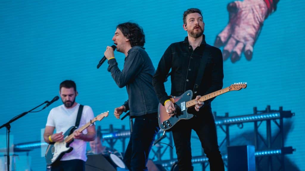 Snow Patrol are a famous band from County Down.