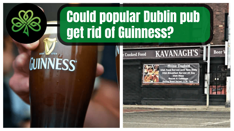 Could popular Dublin pub get rid of Guinness?