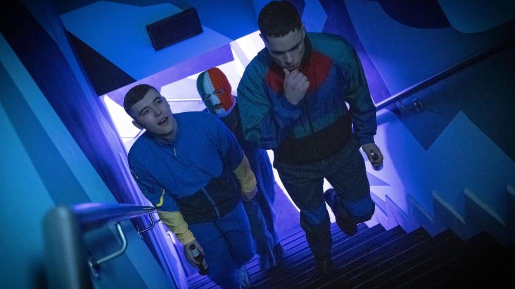 Still from Kneecap.