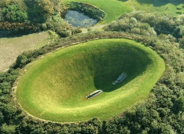The stunning Sky Garden is a peaceful retreat here clouds meet the grass.