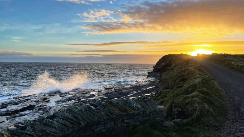 Don't miss this charming seaside town by the Cliffs of Moher.