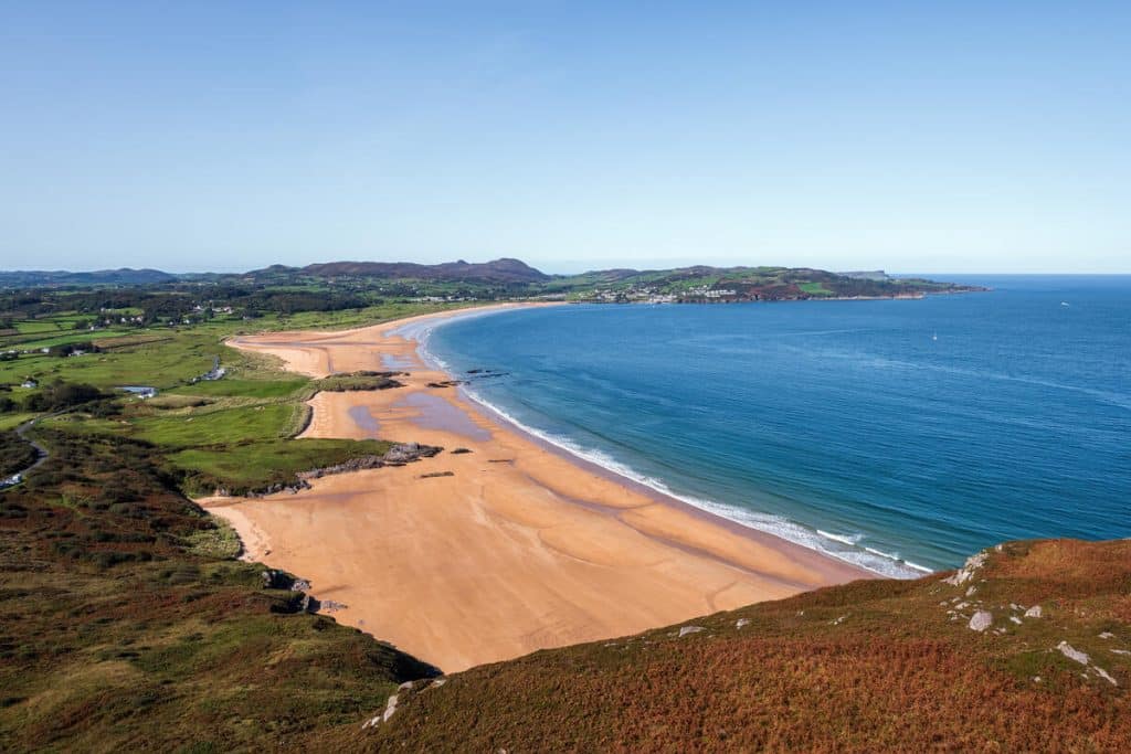 View of Ballymastocker Bay.