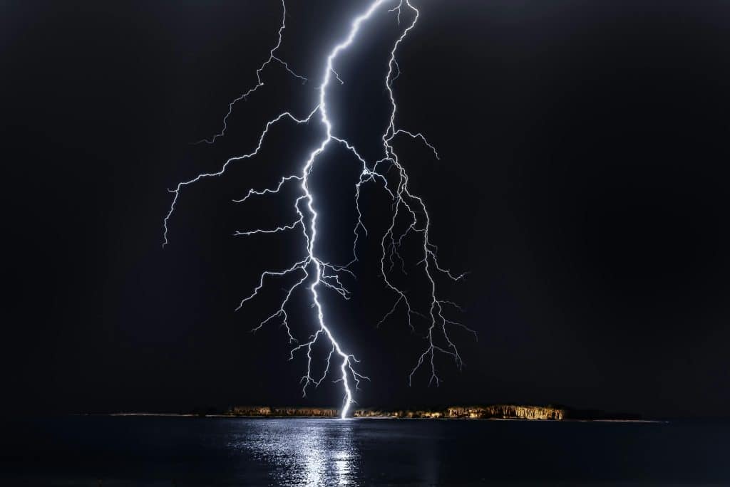 Island weather can be a problem.