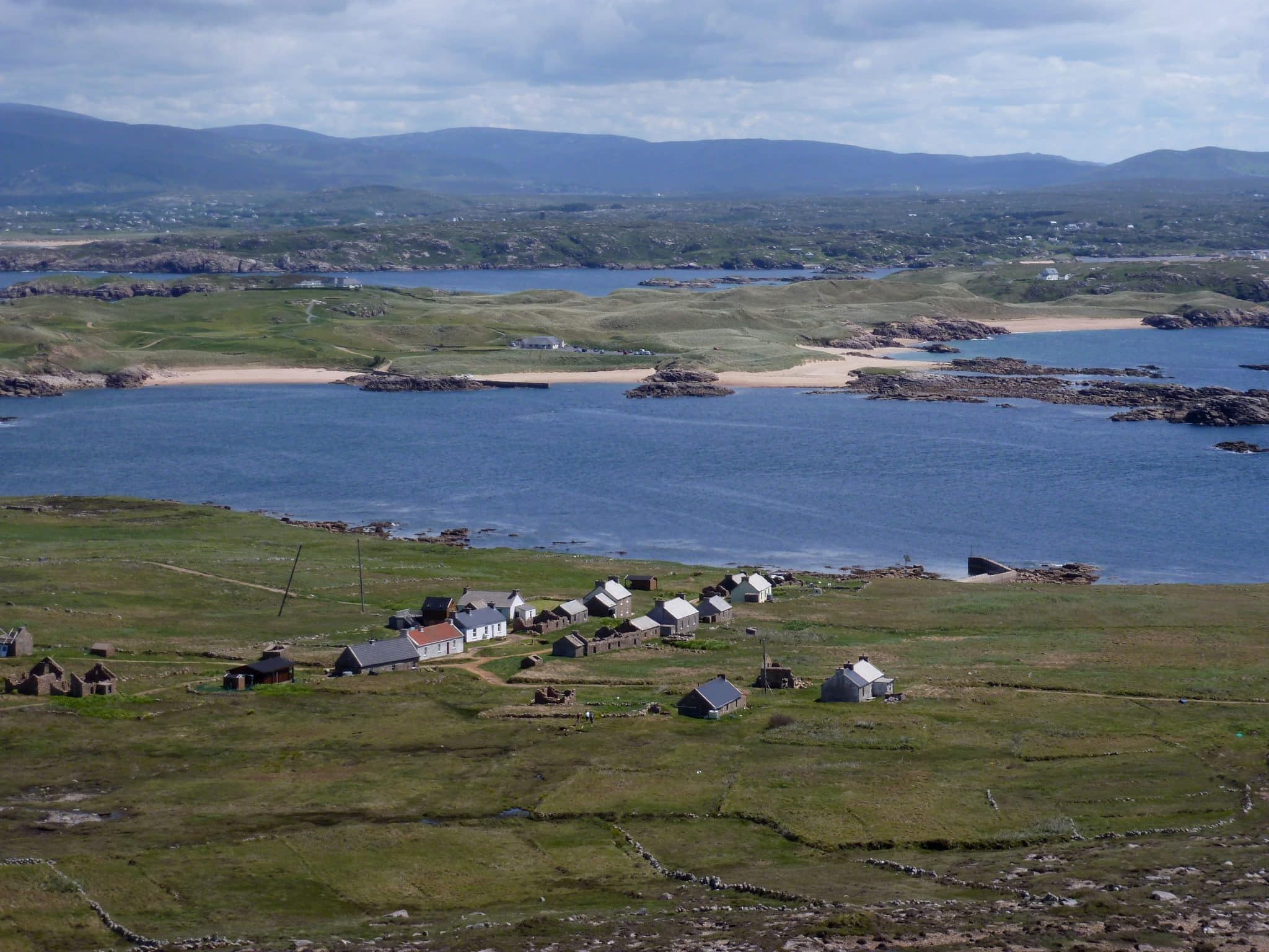 View over Owey Island.