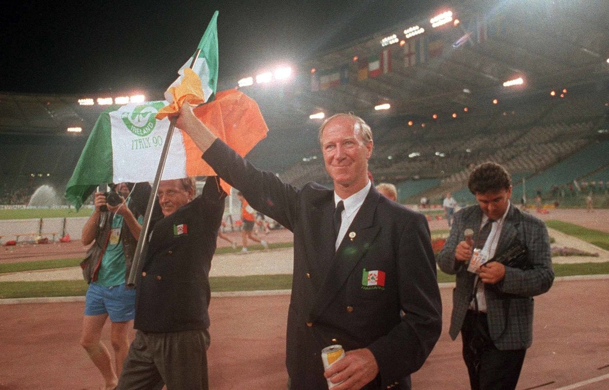 The song for Ireland’s football squad.