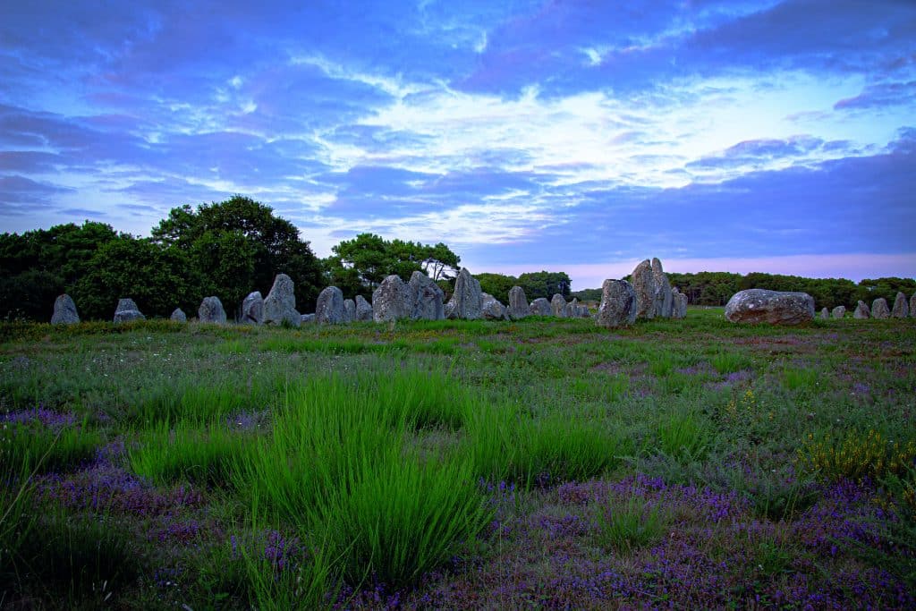 Picture of a stone circle.